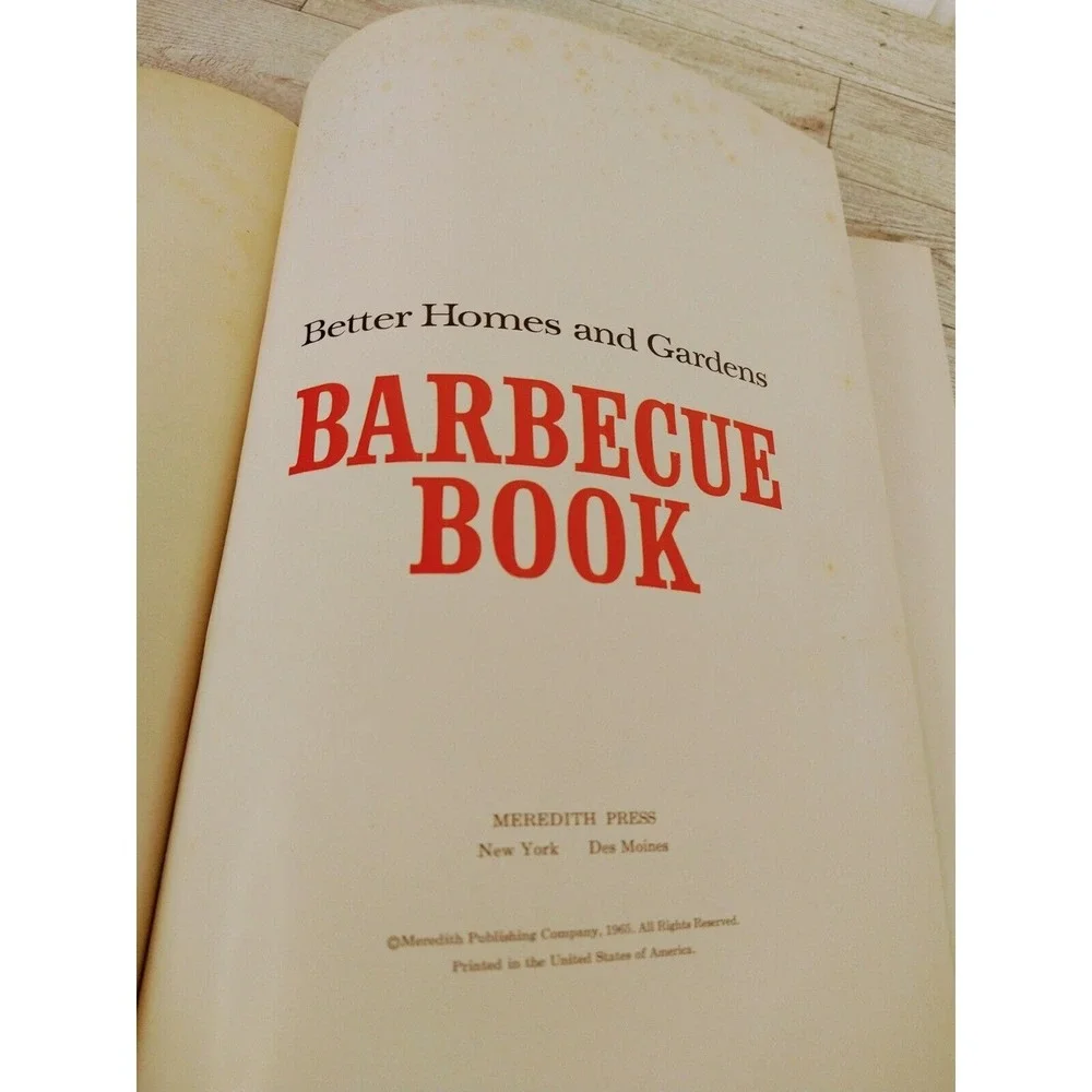 Better Homes And Gardens barbecue cook